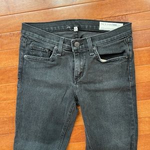 Rag & Bone Distressed Skinny Jean - “Rock” (Grey)
